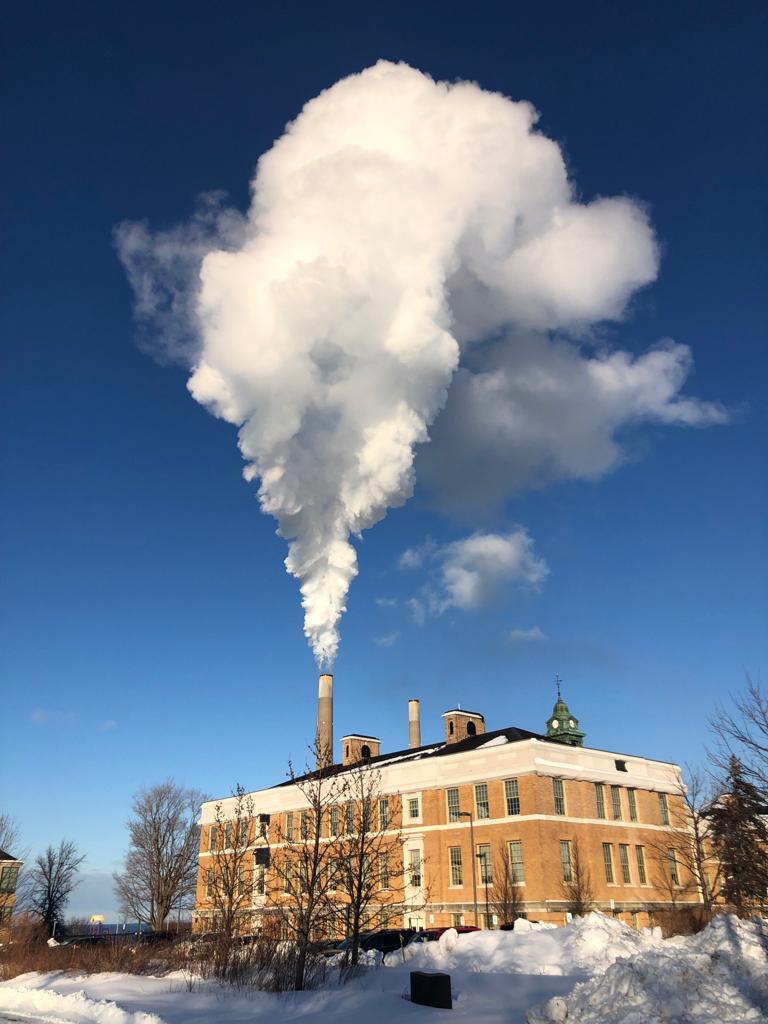 The Oswego Harbor plant.