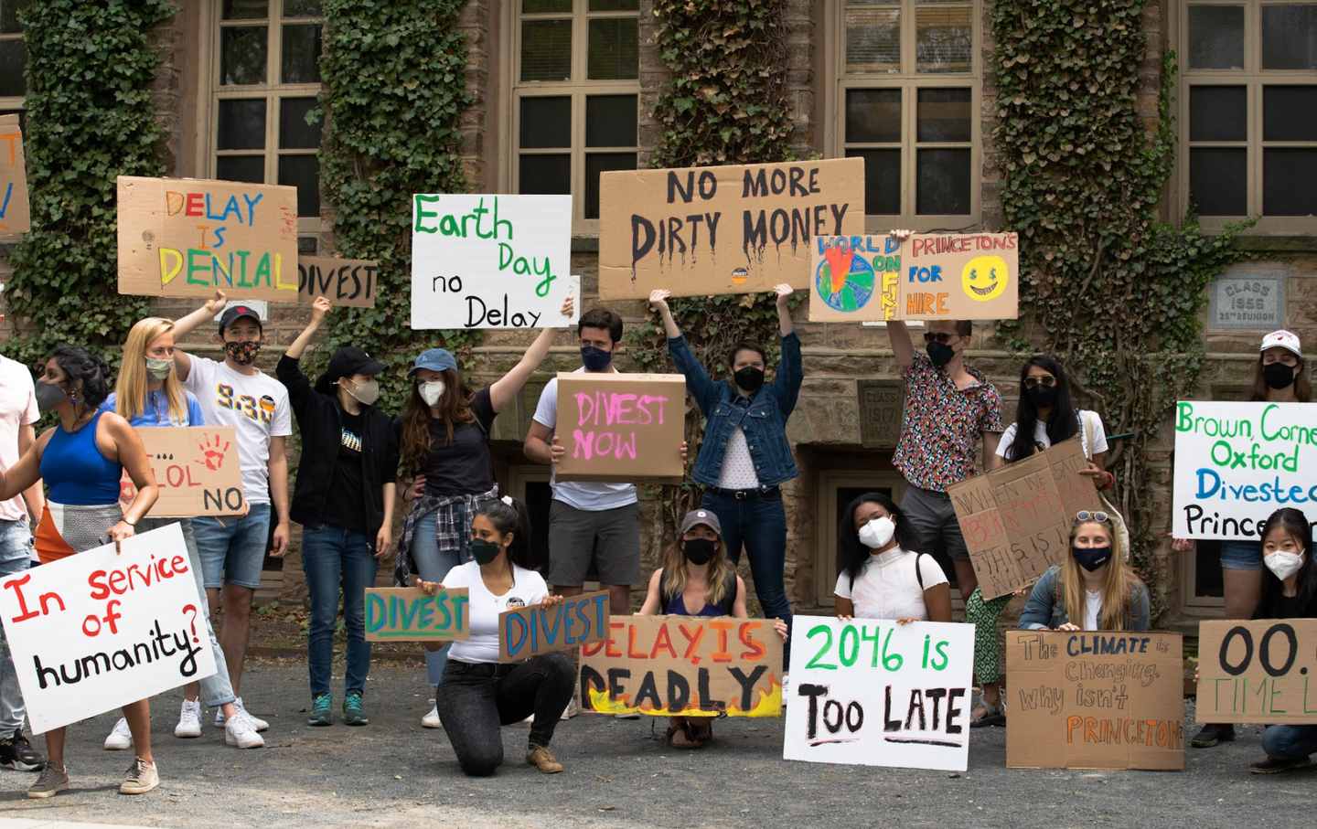 Divest Princeton Protest