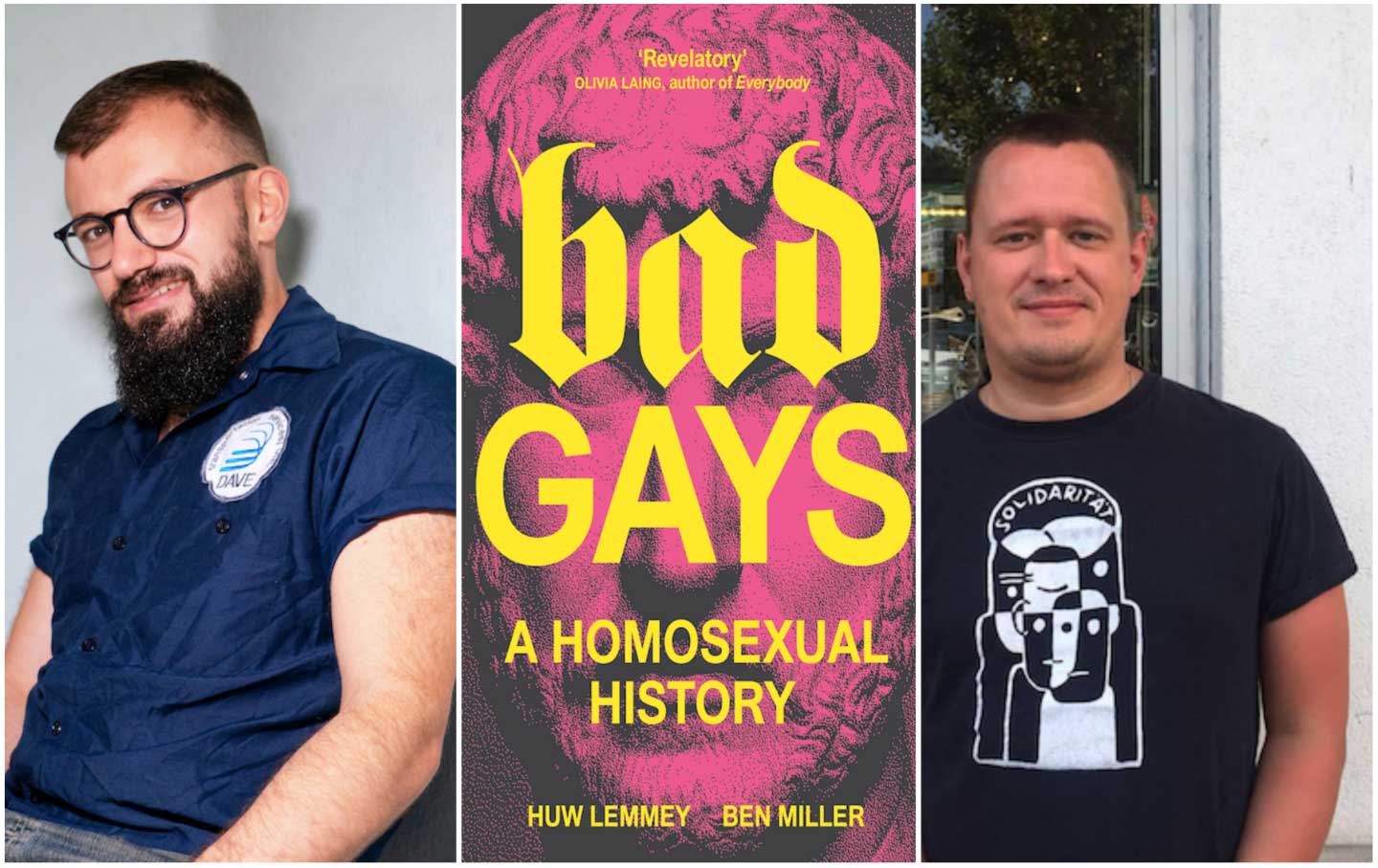 Bad Gays cover, with authors