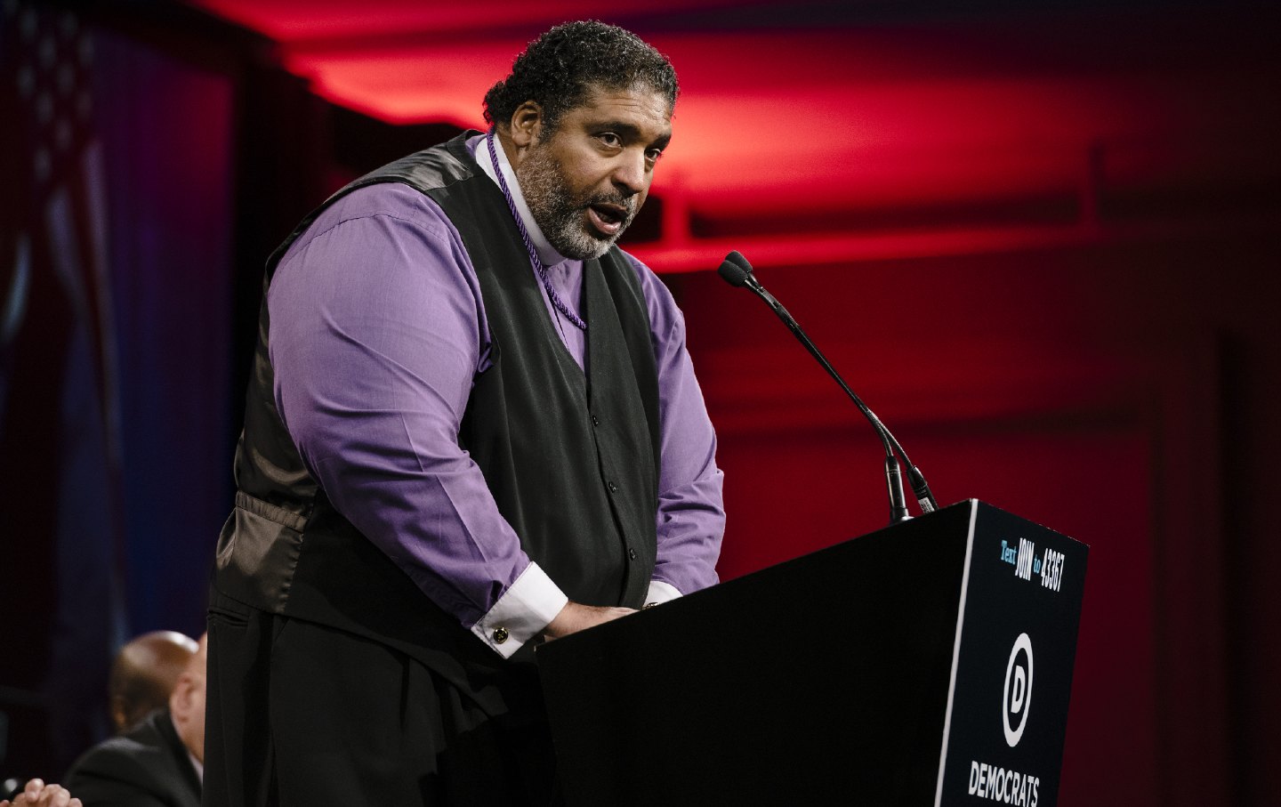 Reverend Barber speaks at DNC