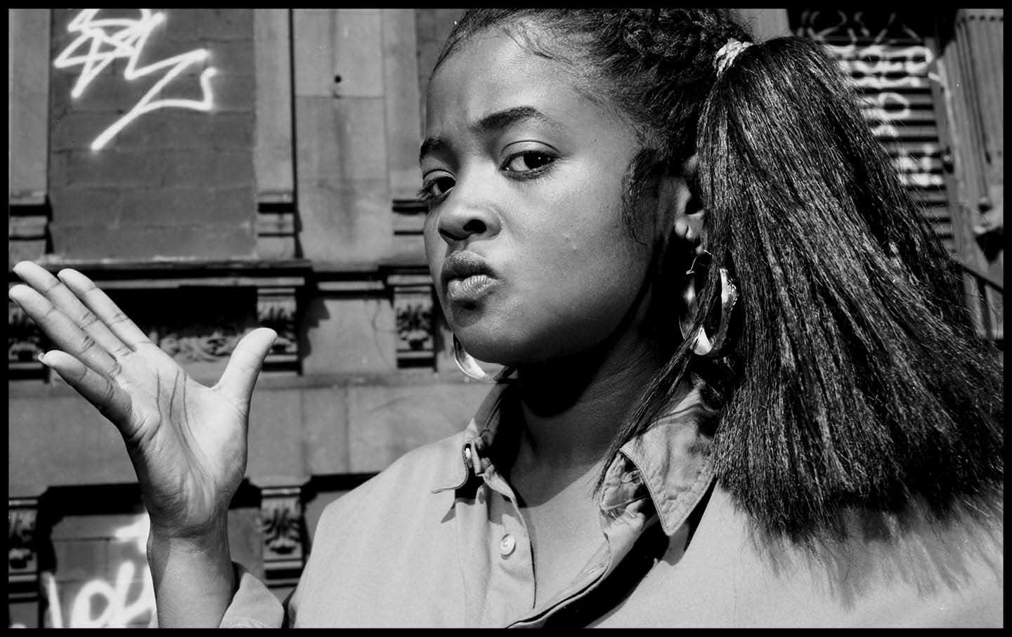 Sister Souljah in Harlem in 1993