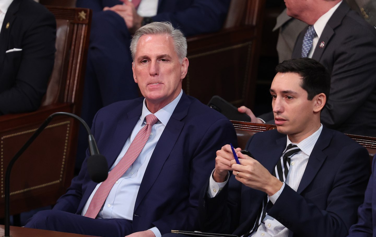 Kevin McCarthy reportedly 'will never leave' Marjorie Taylor