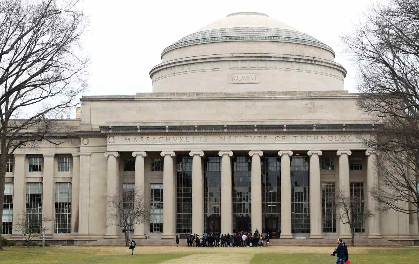 A view of Building 10 on the campus of Massachusetts Institute of Technology