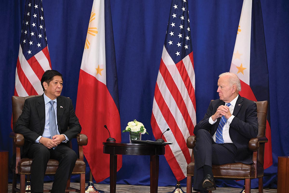 Ferdinand Marcos Jr. meets with Joe Biden