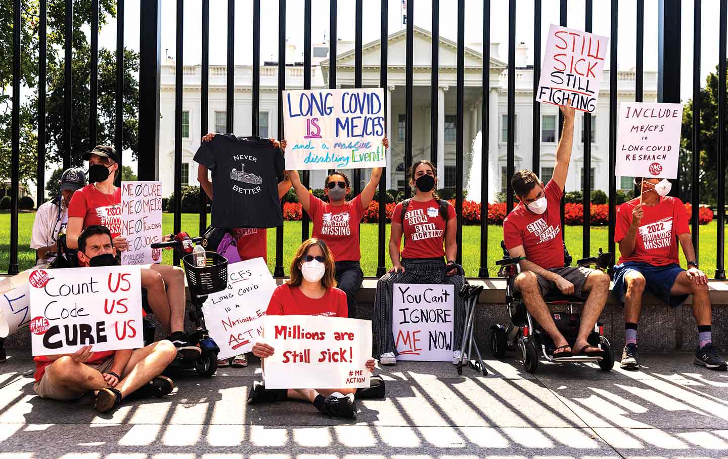 The #Millions­Missing protest in Washington, D.C., in September 2022