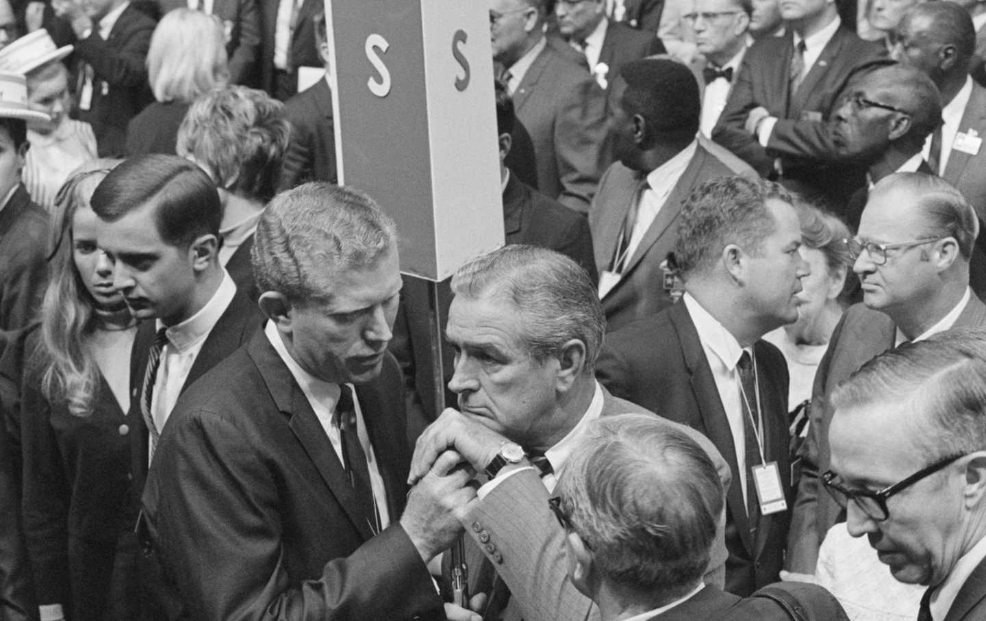 Texas Governor John Connally appears to be deep in thought