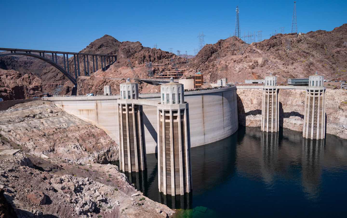 Hoover Dam In Boulder City, Nevada