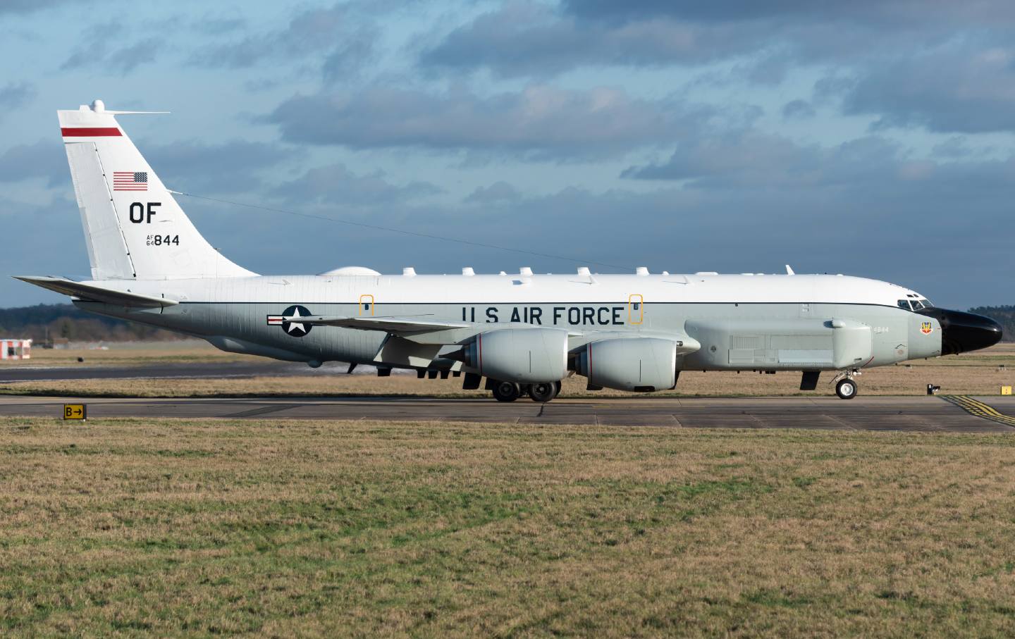 U.S. Air Force RC-135V River Joint reconnaissance aircraft