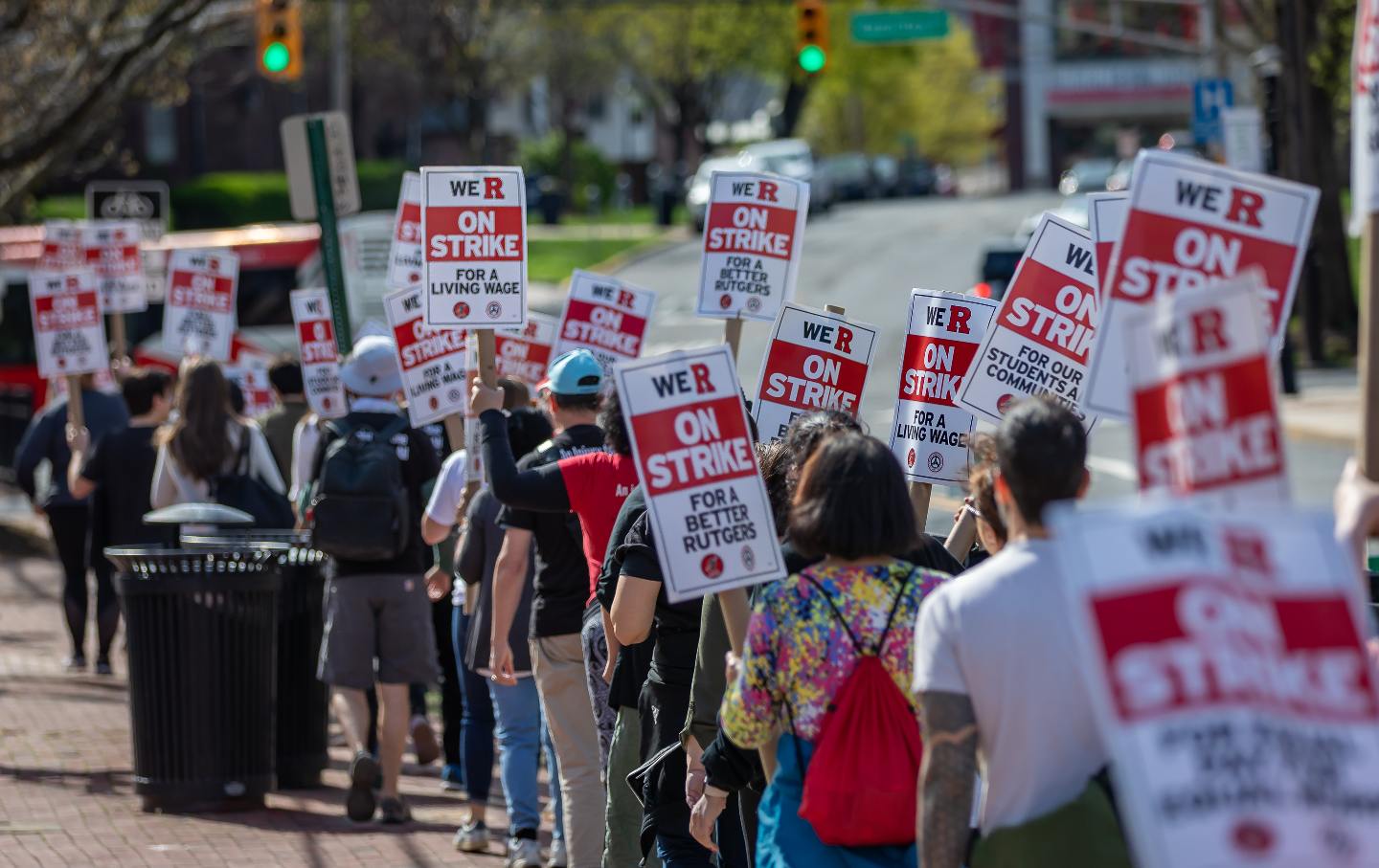 Rutgers University Campus Strike