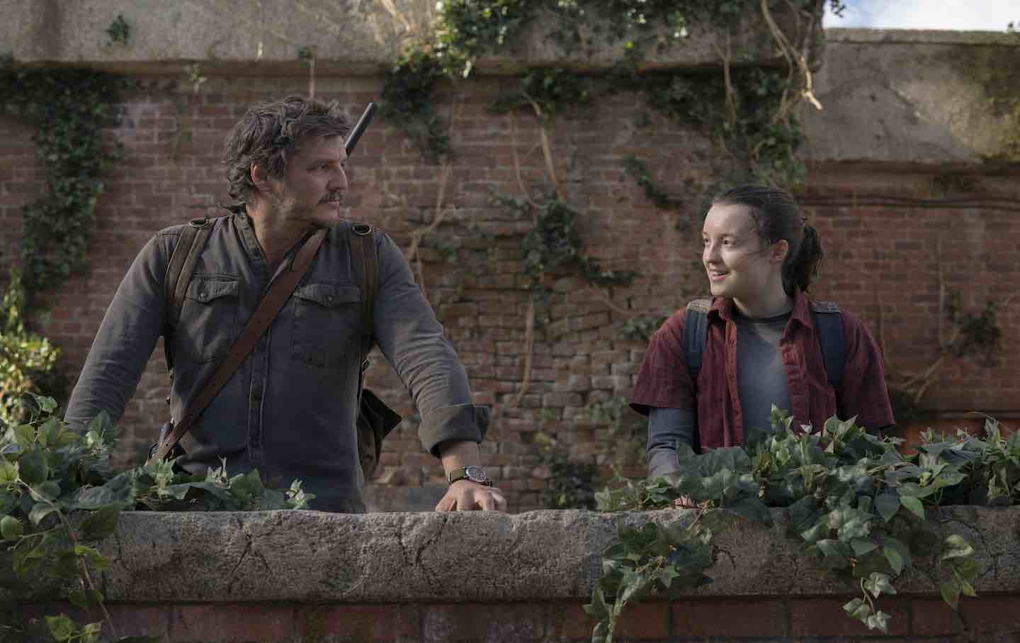 Pedro Pascal and Bella Ramsey in “The Last of Us.”