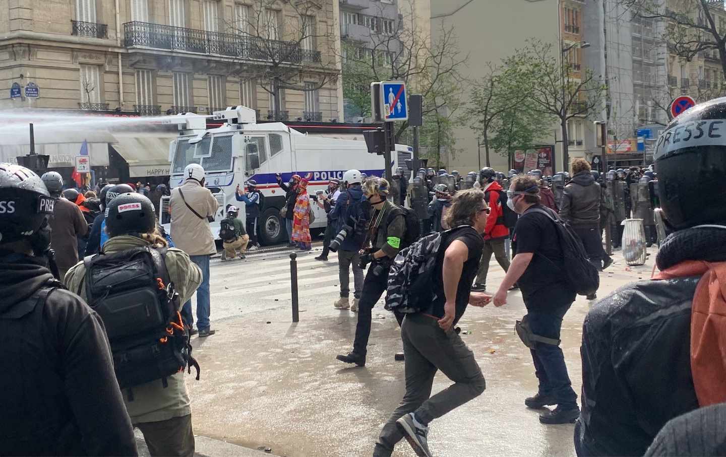 Joy, Revolution, and Tear Gas: My May Day In Paris