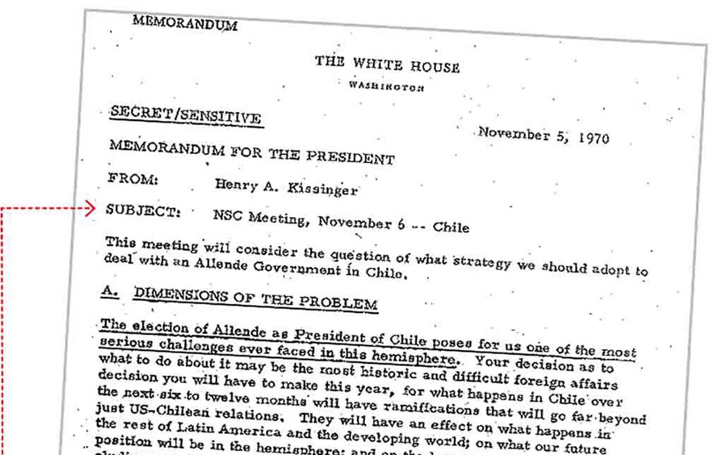 Kissinger’s Bloody Paper Trail in Chile