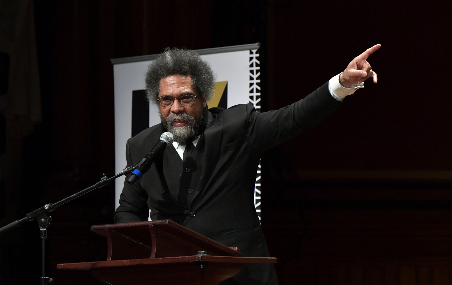 Cornel West speaks at Harvard University