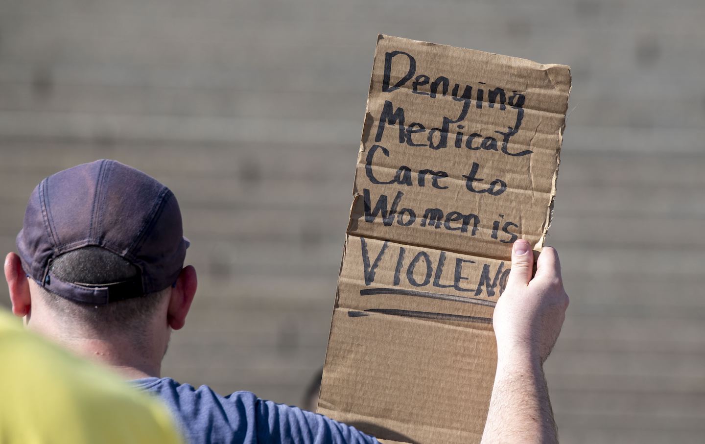 Supporters of abortion rights rally following the Supreme Court's Dobbs ruling in St. Paul, Minn., on June 25, 2022.