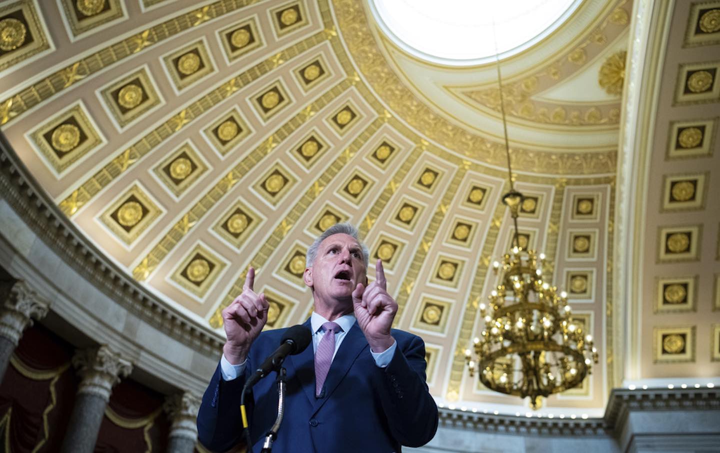 DC: U.S. Capitol, Speaker McCarthy Press Conference