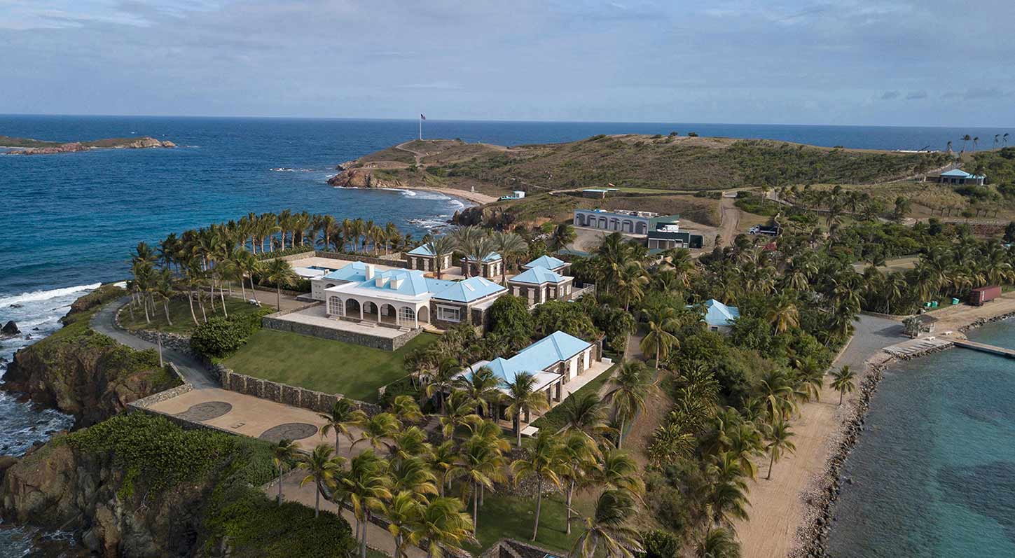 Epstein’s compound in the US Virgin Islands