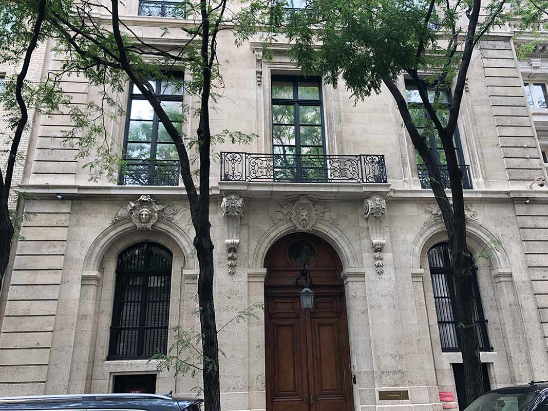 This Upper East Side townhouse is one of several properties in which Epstein allegedly abused young girls.