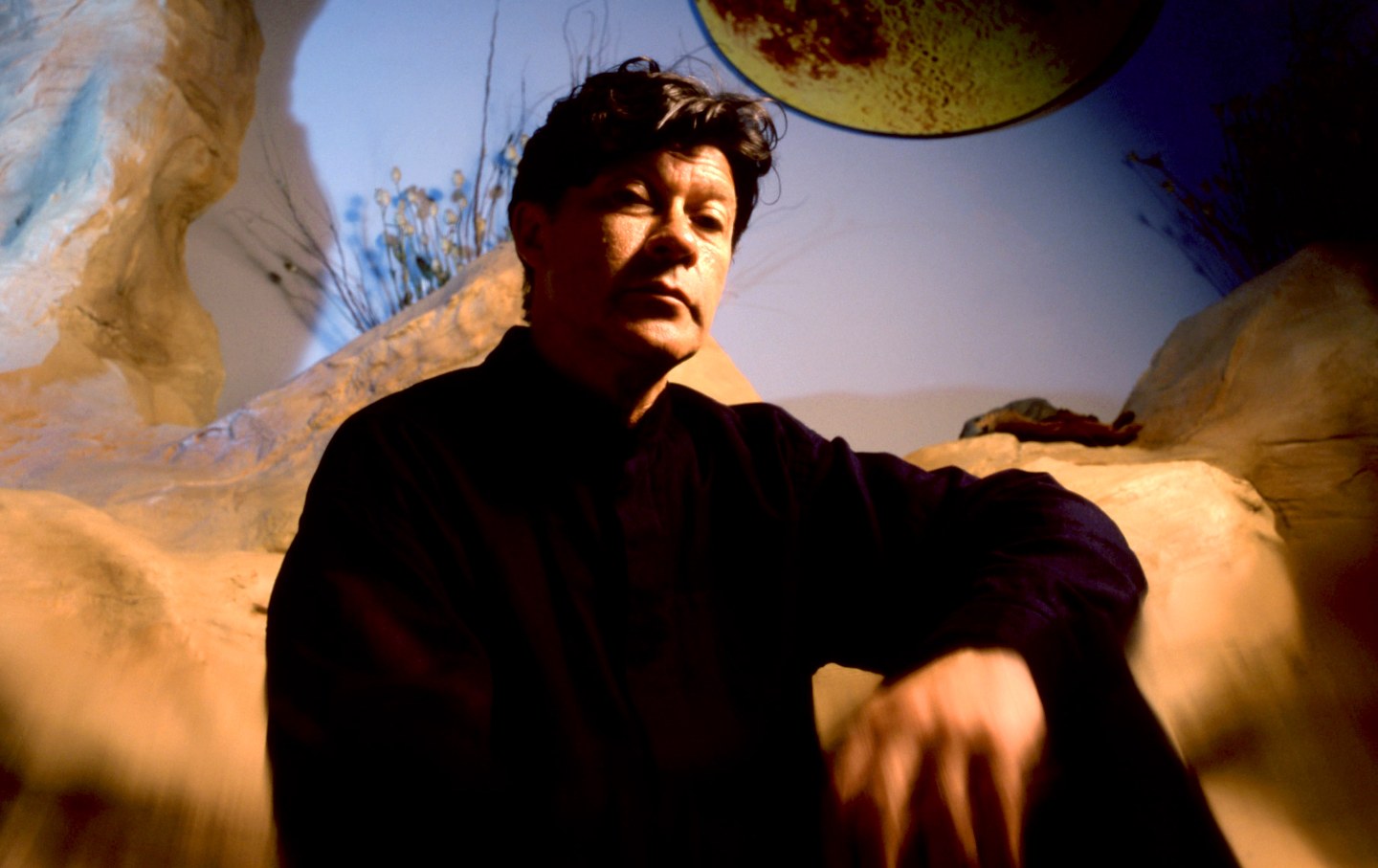 Robbie Robertson circa November 1994 at The National Museum of the American Indian in New York City.