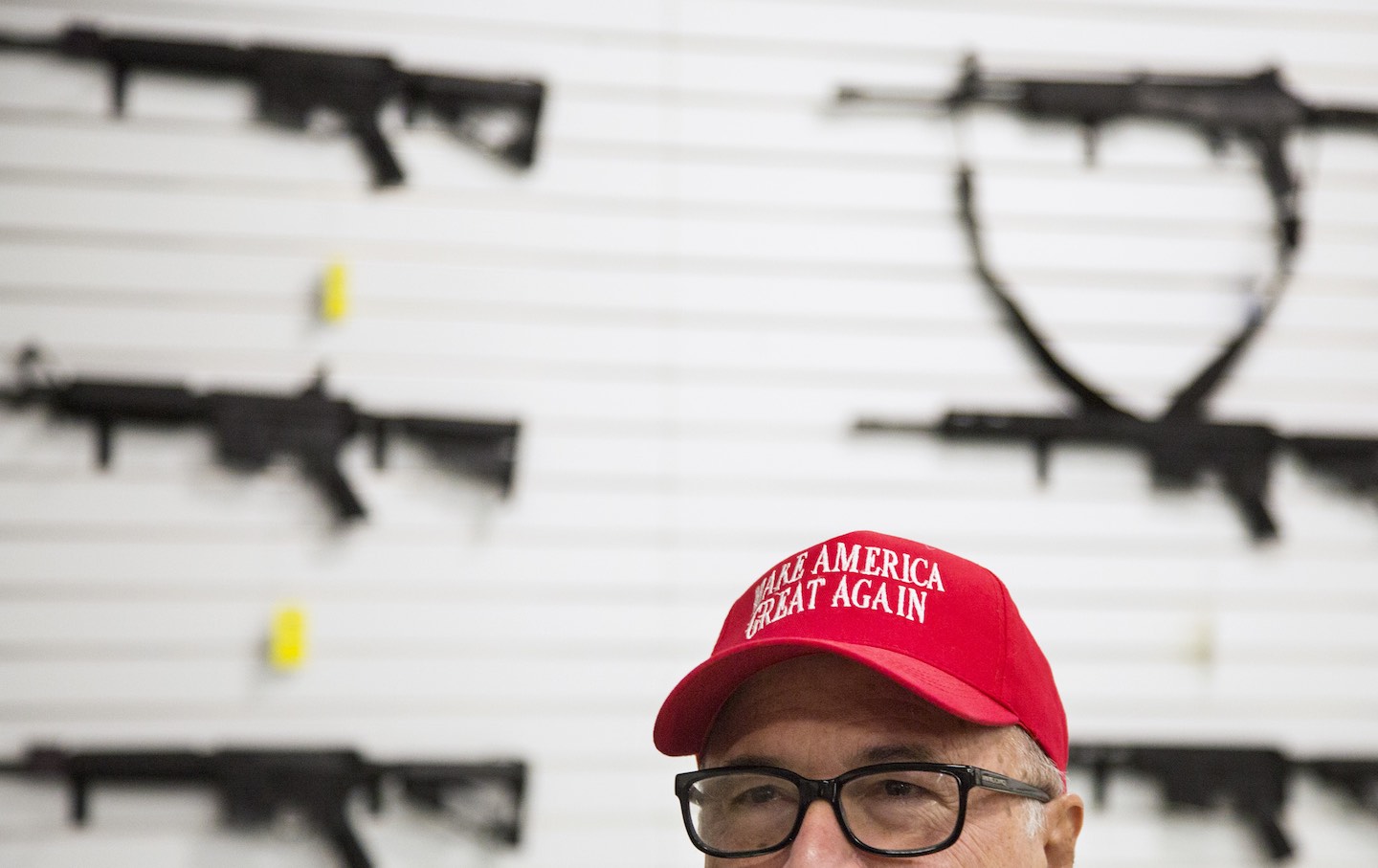 Gun shop MAGA hat