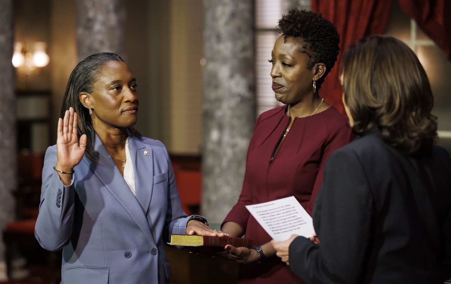 Vice President Harris Swears In Laphonza Butler To The US Senate