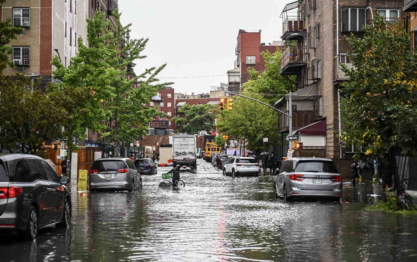 New York City Record Rainfall Floods
