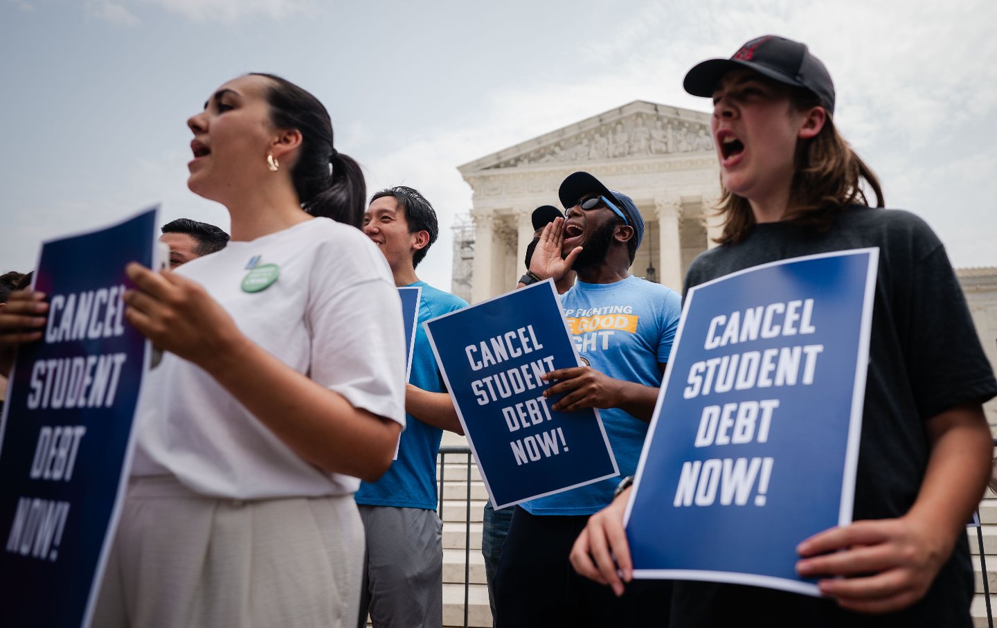 Student Loan Cancellation Protests