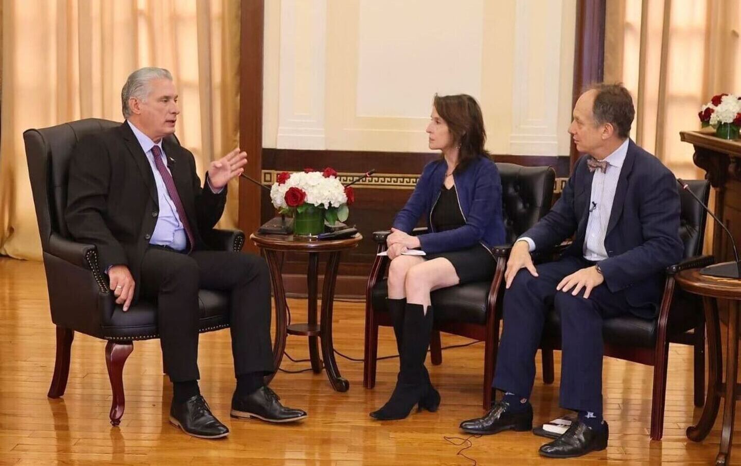 Cuban President Miguel Díaz-Canel Sits Down With “The Nation”