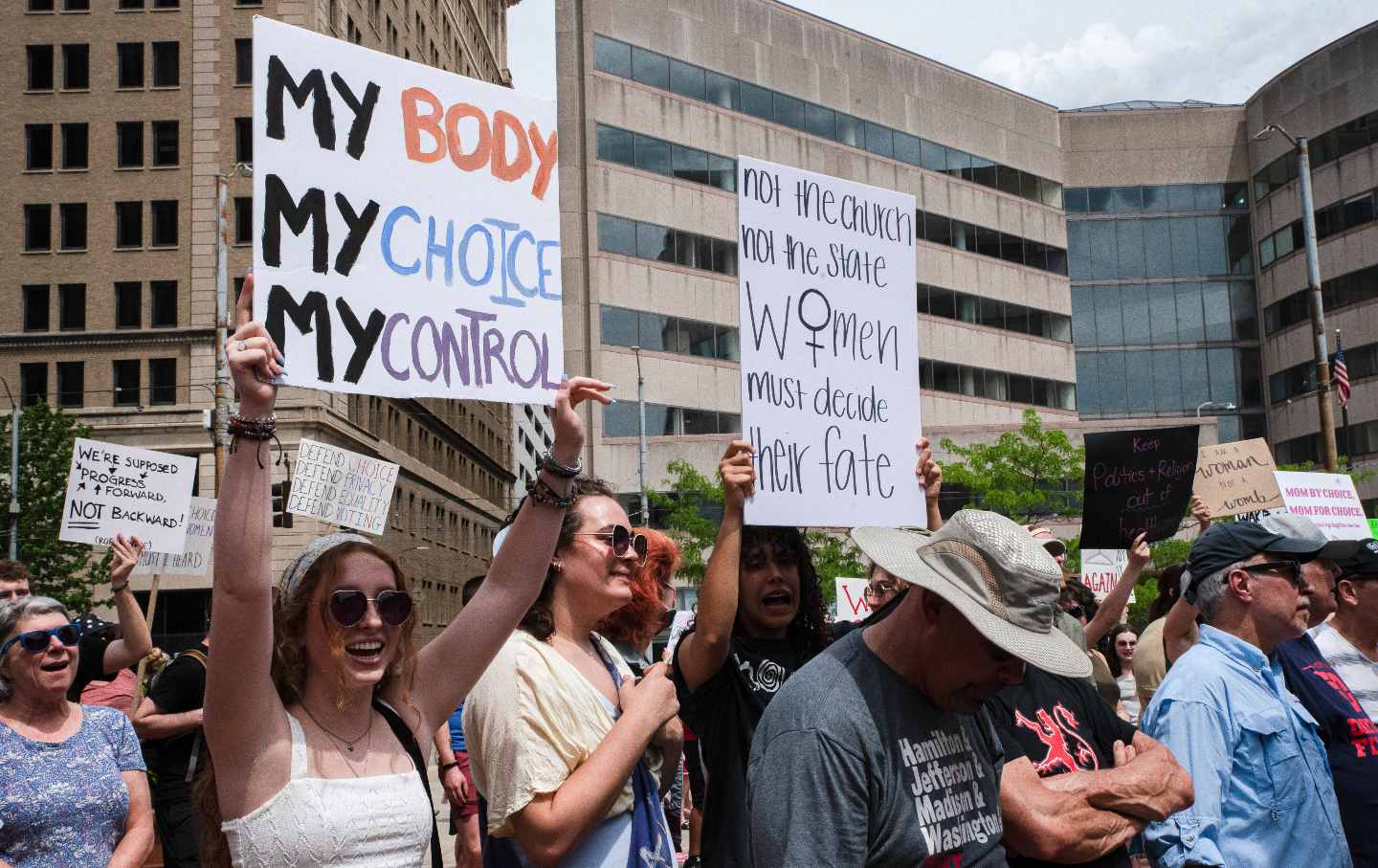 Ohio abortion rights protest
