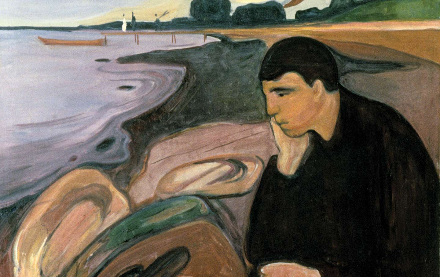 “Melancholy,” Edvard Munch, 1895.
