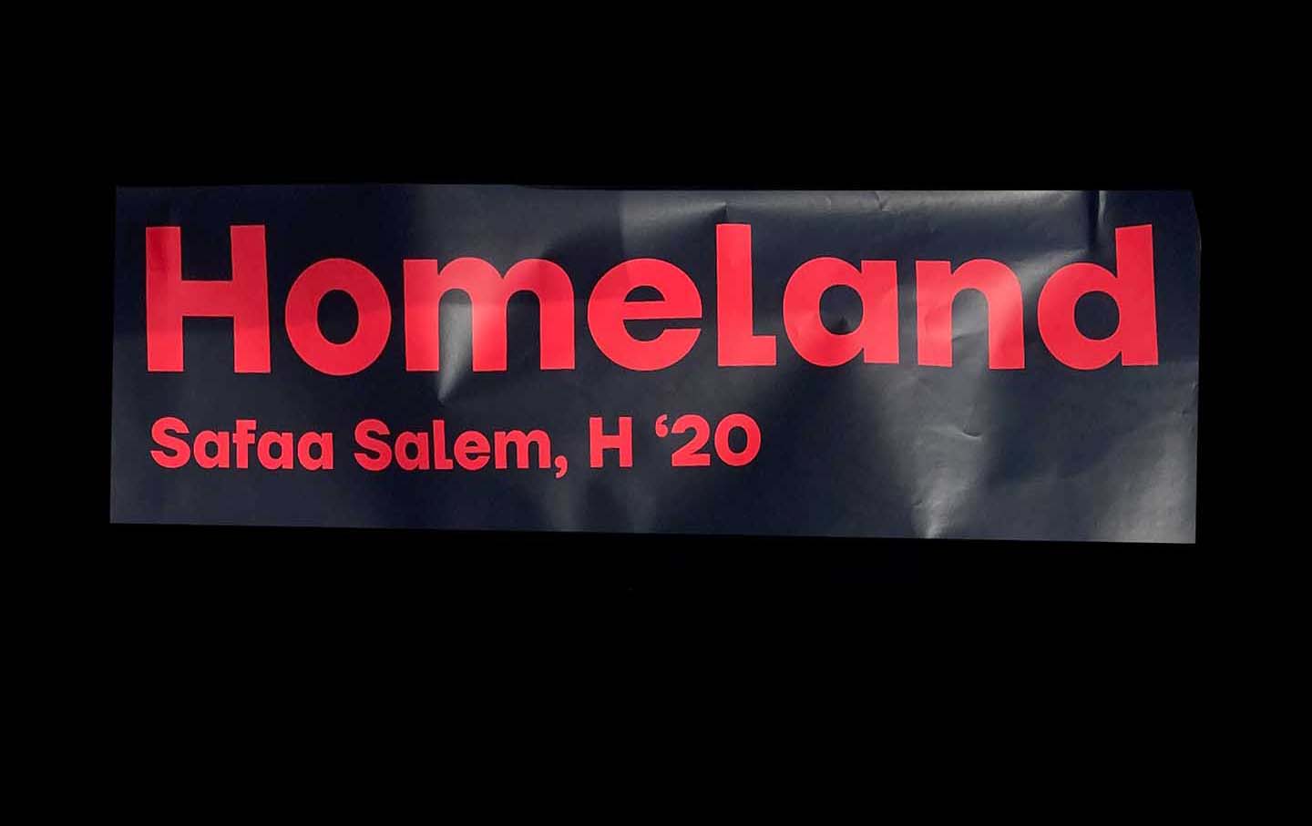 Homeland : A Poem