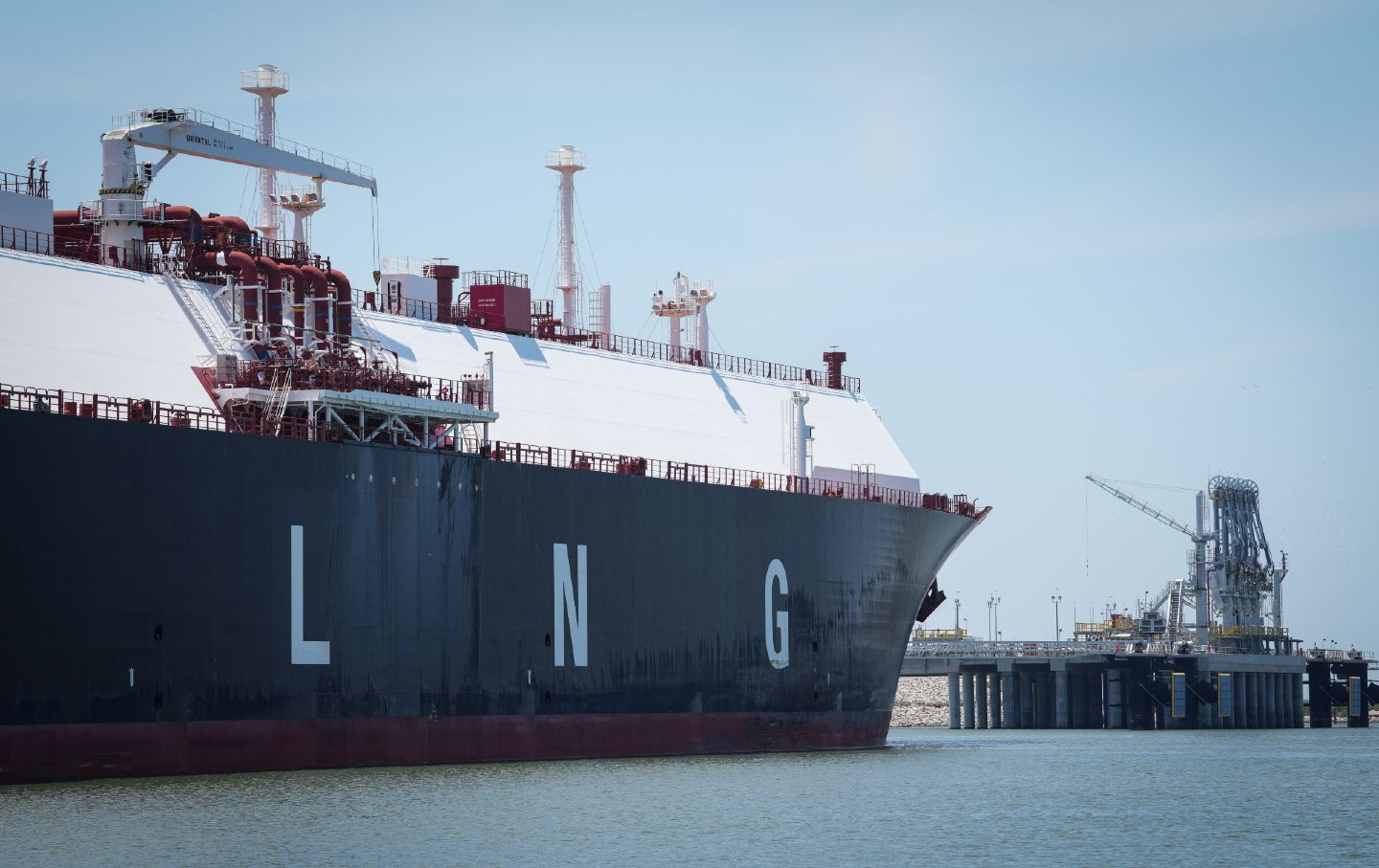 Liquefied Natural Gas Ship Climate Crisis Louisiana
