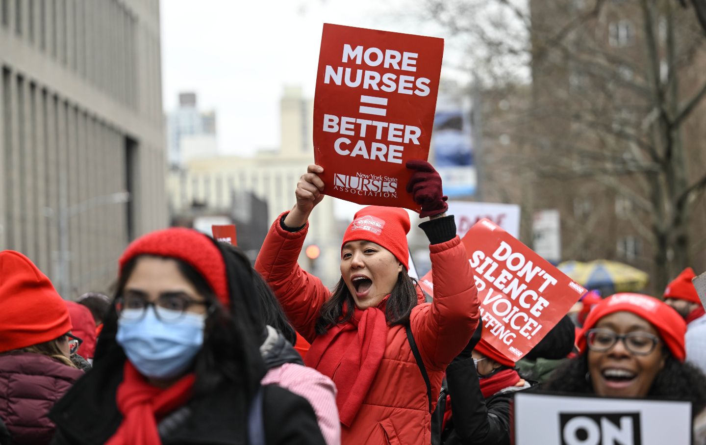 Nurse understaffing strike