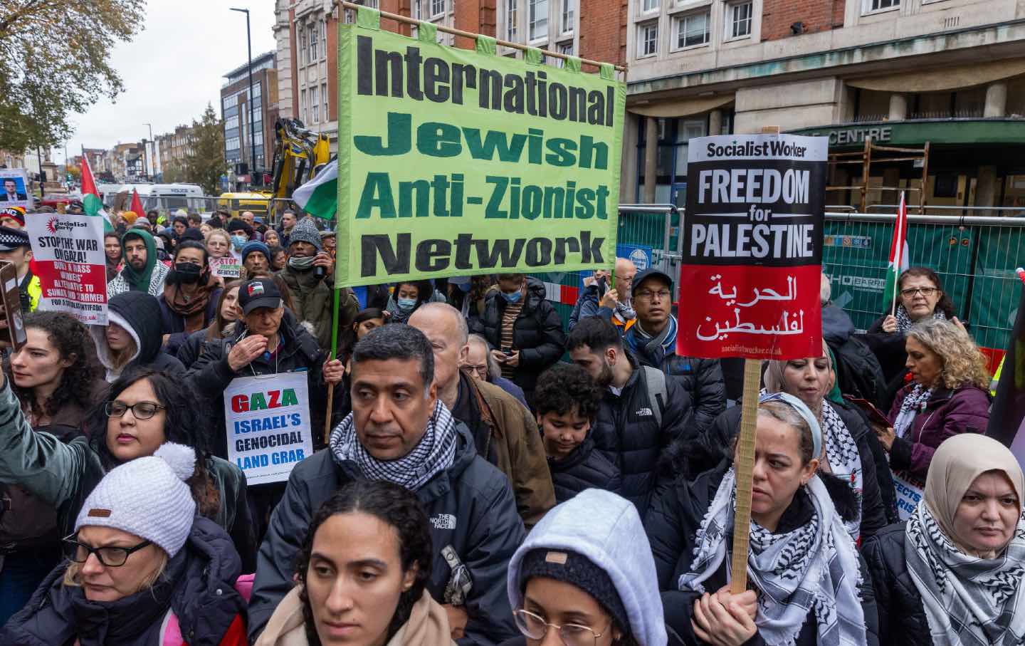 jewish anti-zionists march for Palestine