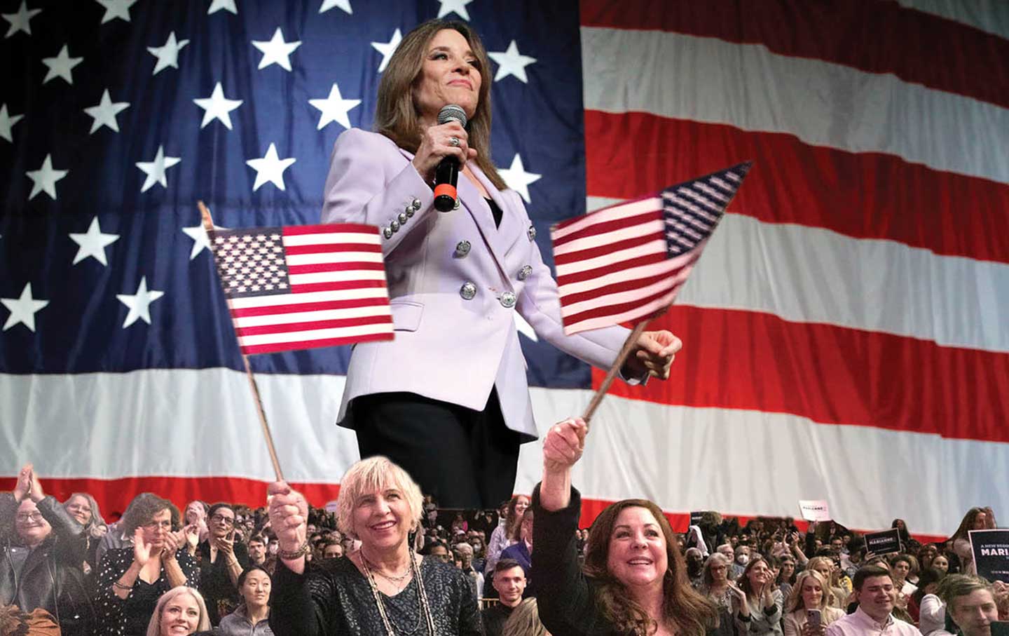 “It’s Marianne or Death”: On the Campaign Trail With Marianne Williamson