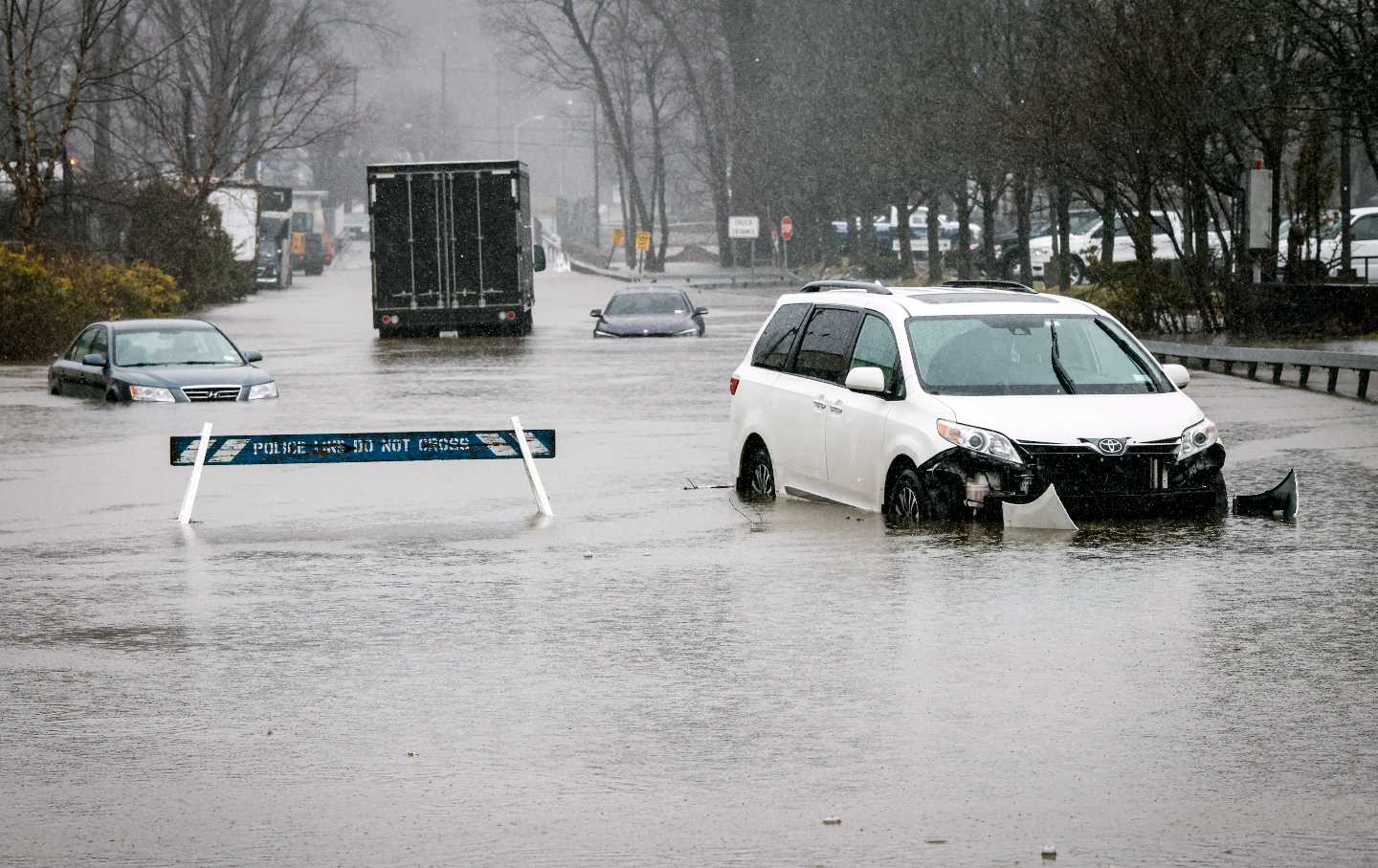 Inondations à New York