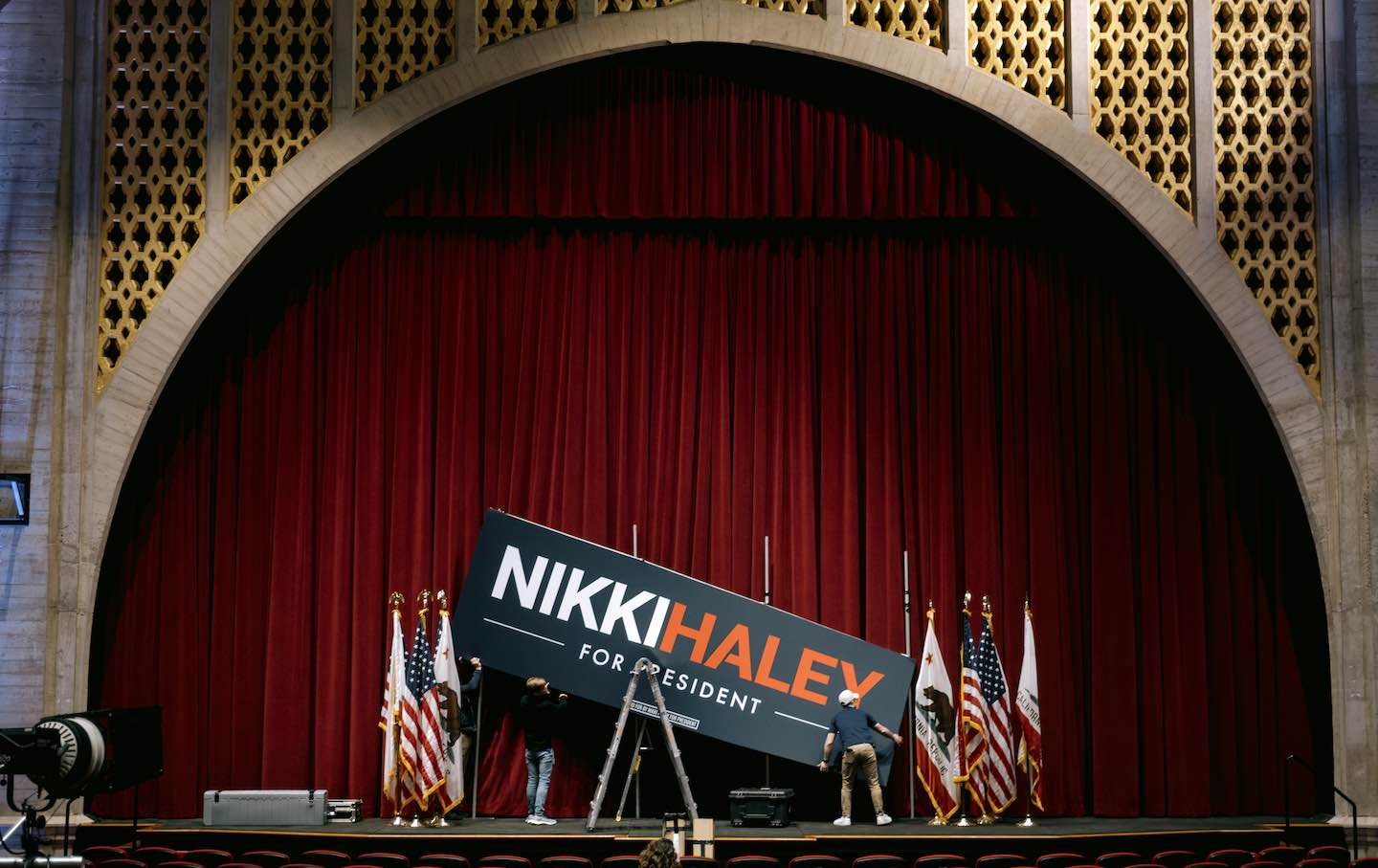 Presidential Candidate Nikki Haley Campaigns In California