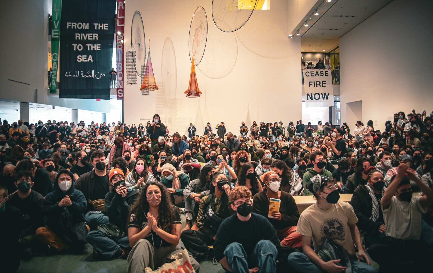 The Movement for Palestine Takes Over MoMA