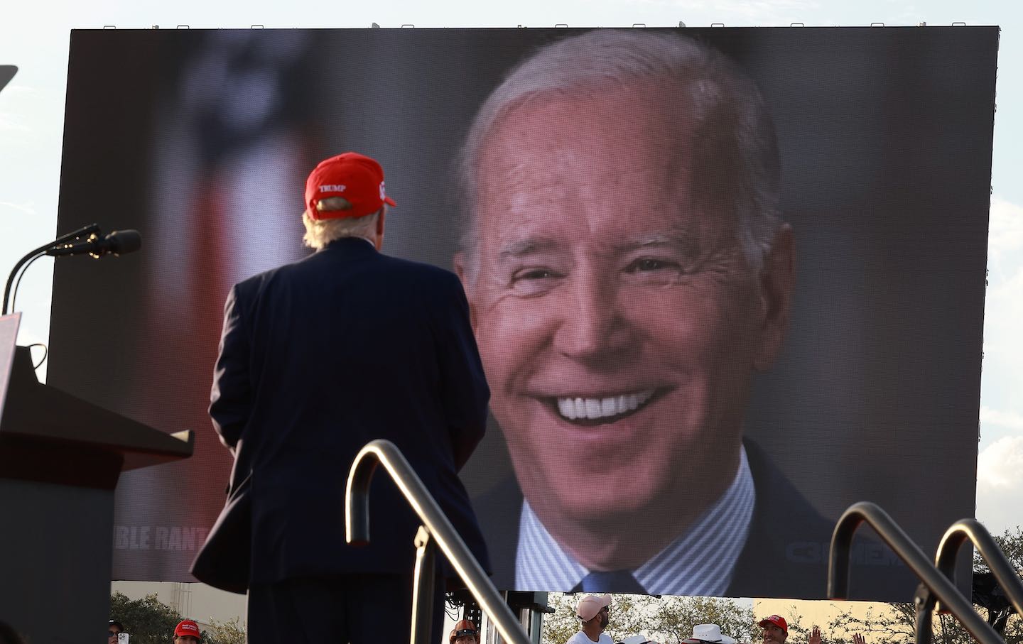 Donald Trump Rally with Joe Biden video