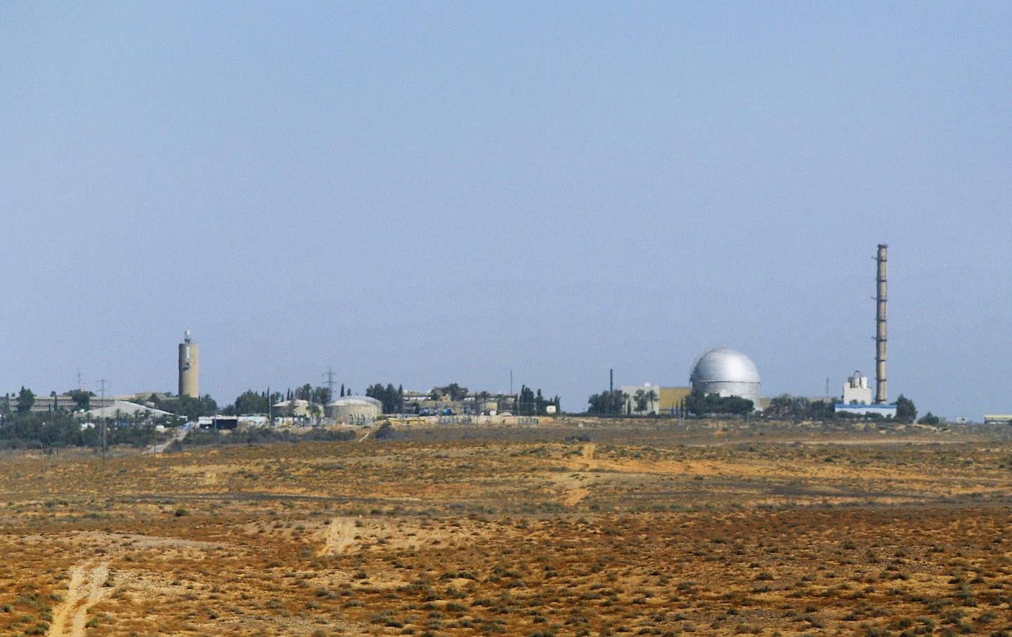 Israel's nuclear reactor at Dimona.
