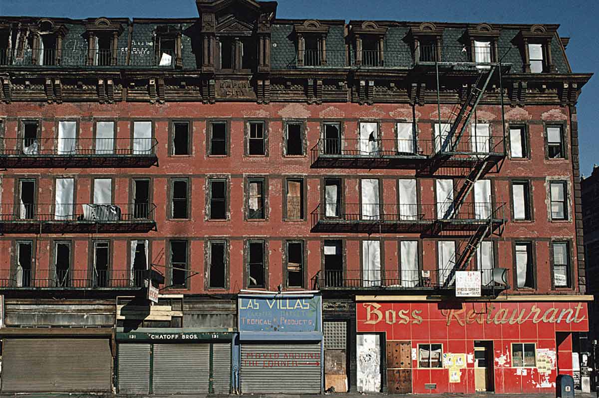 East 125th Street in Harlem in 1980.