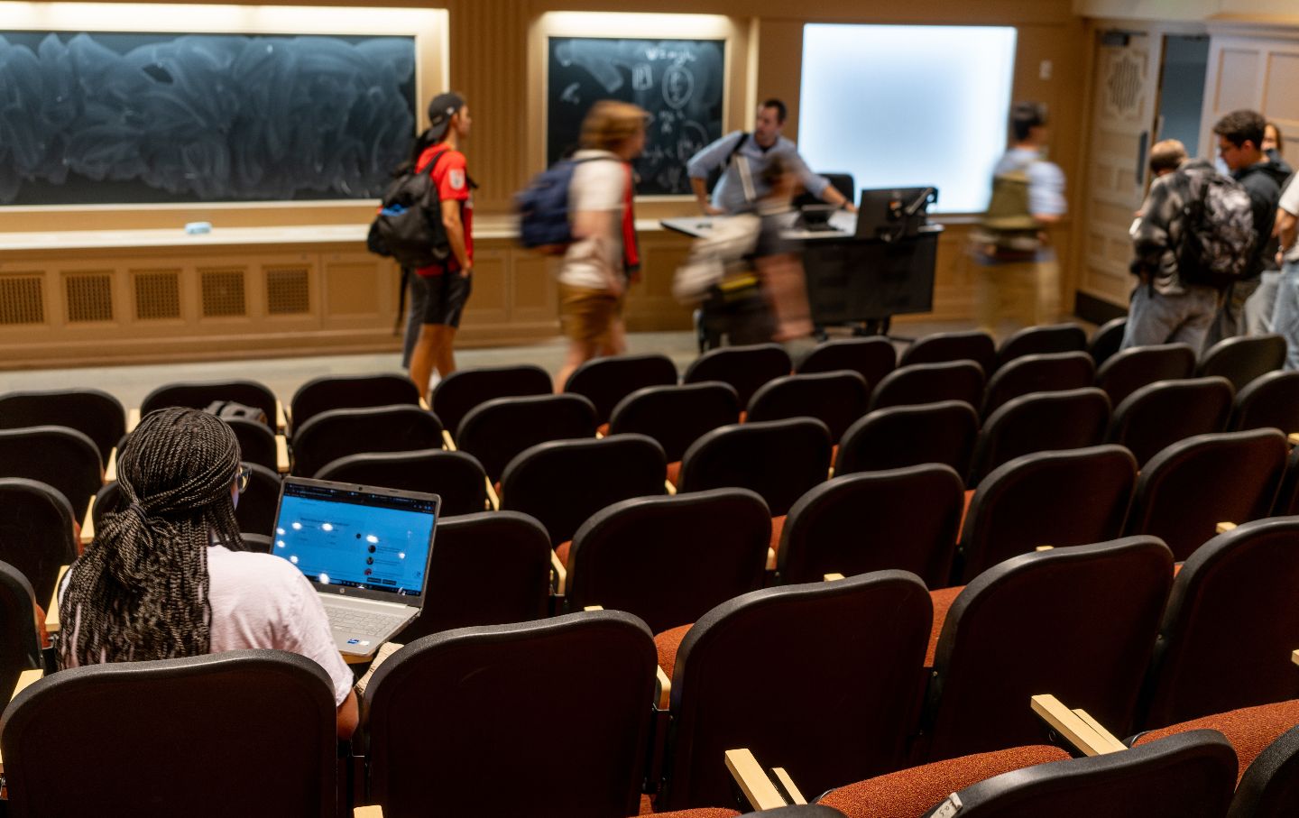 University of Texas classroom