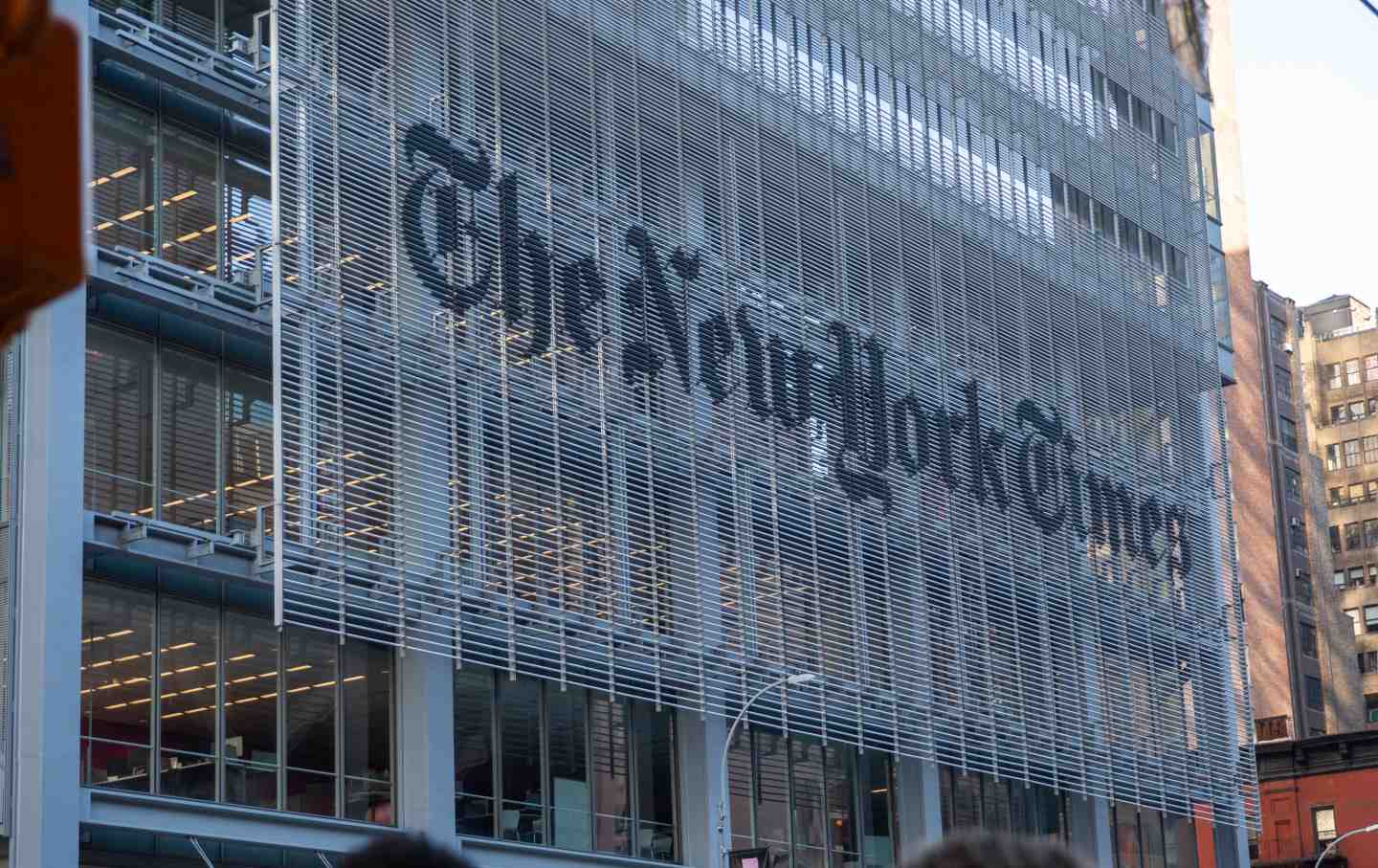 New York Times headquarters in New York City on Sunday, February 4, 2024.