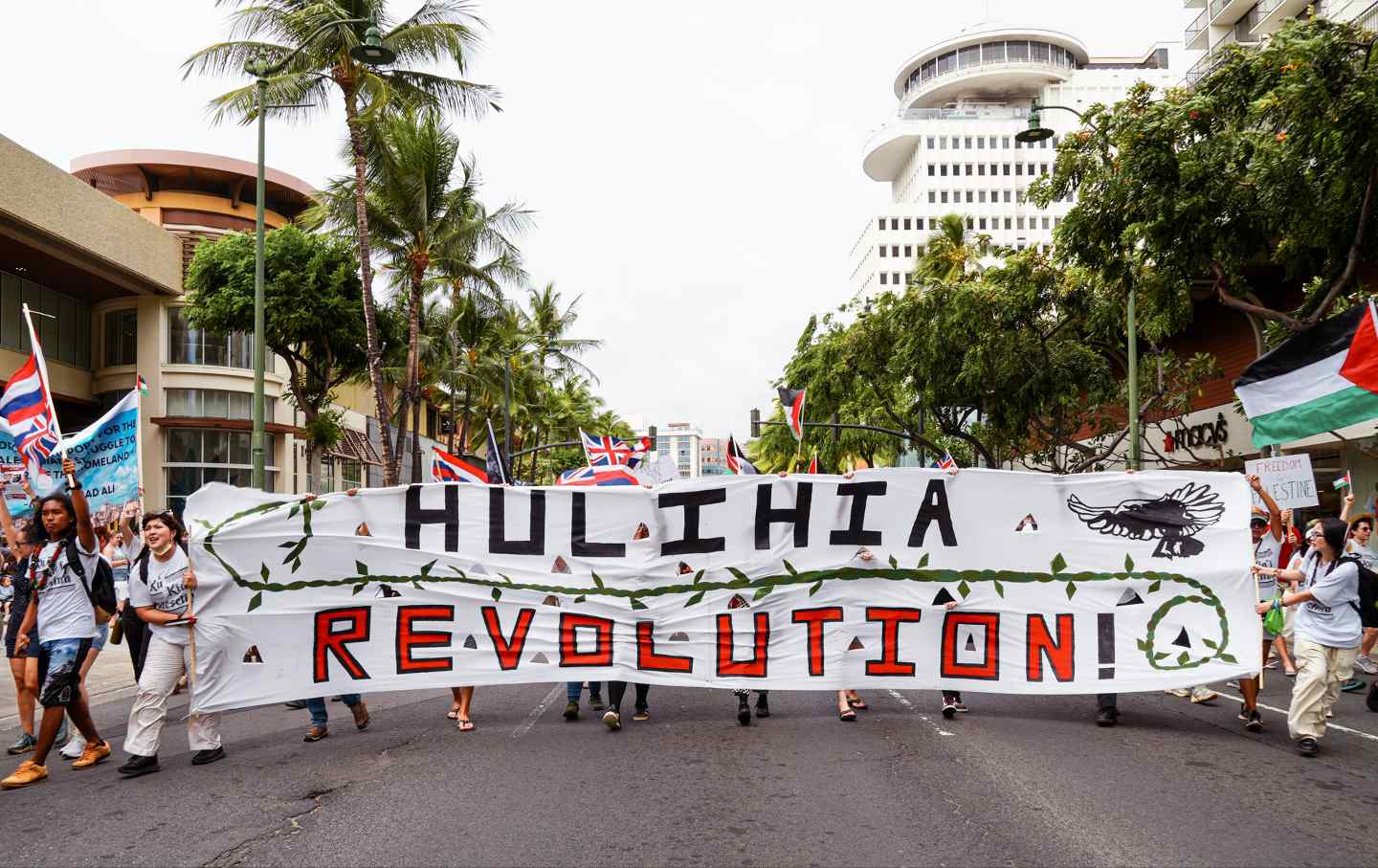 Hawai'i Peace and Justice Demilitarization March