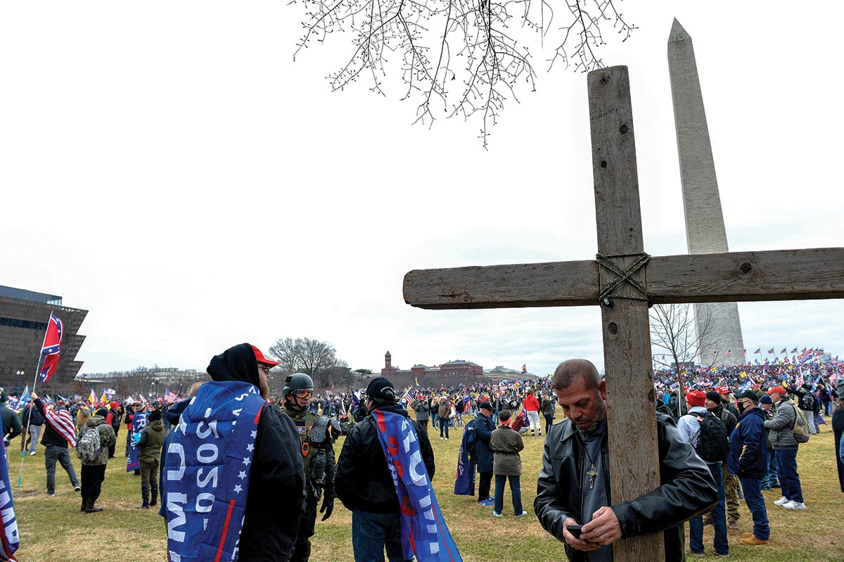 Trump rallies have taken on an overtly religious tenor, offering his supporters a spiritual experience.