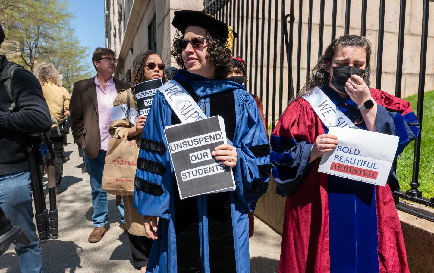 Barnard Faculty Walkout