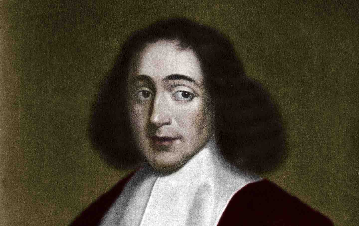 A portrait of Benedict (Baruch) Spinoza, 1754.