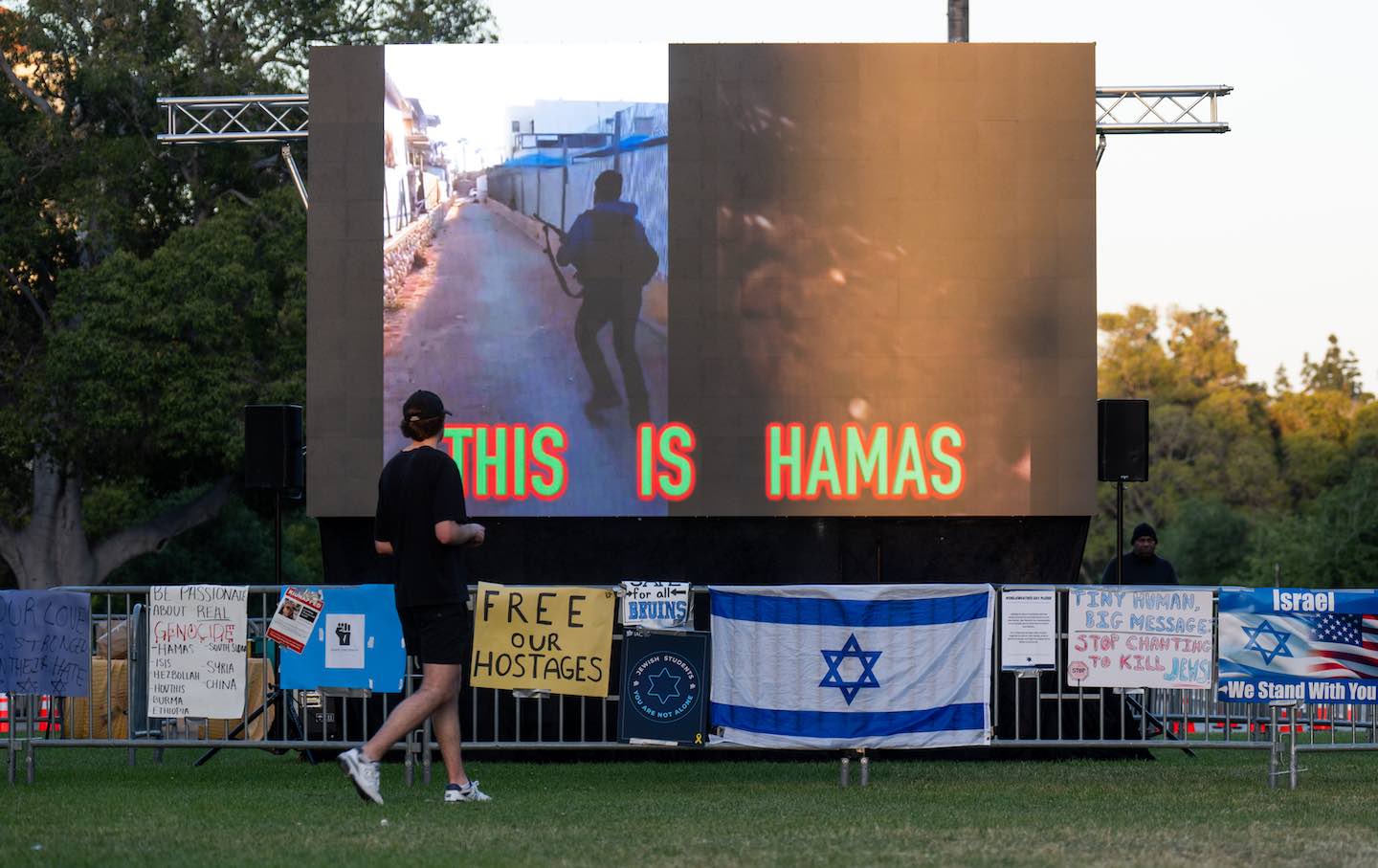 Pro-Palestine Protests Heat Up At UCLA