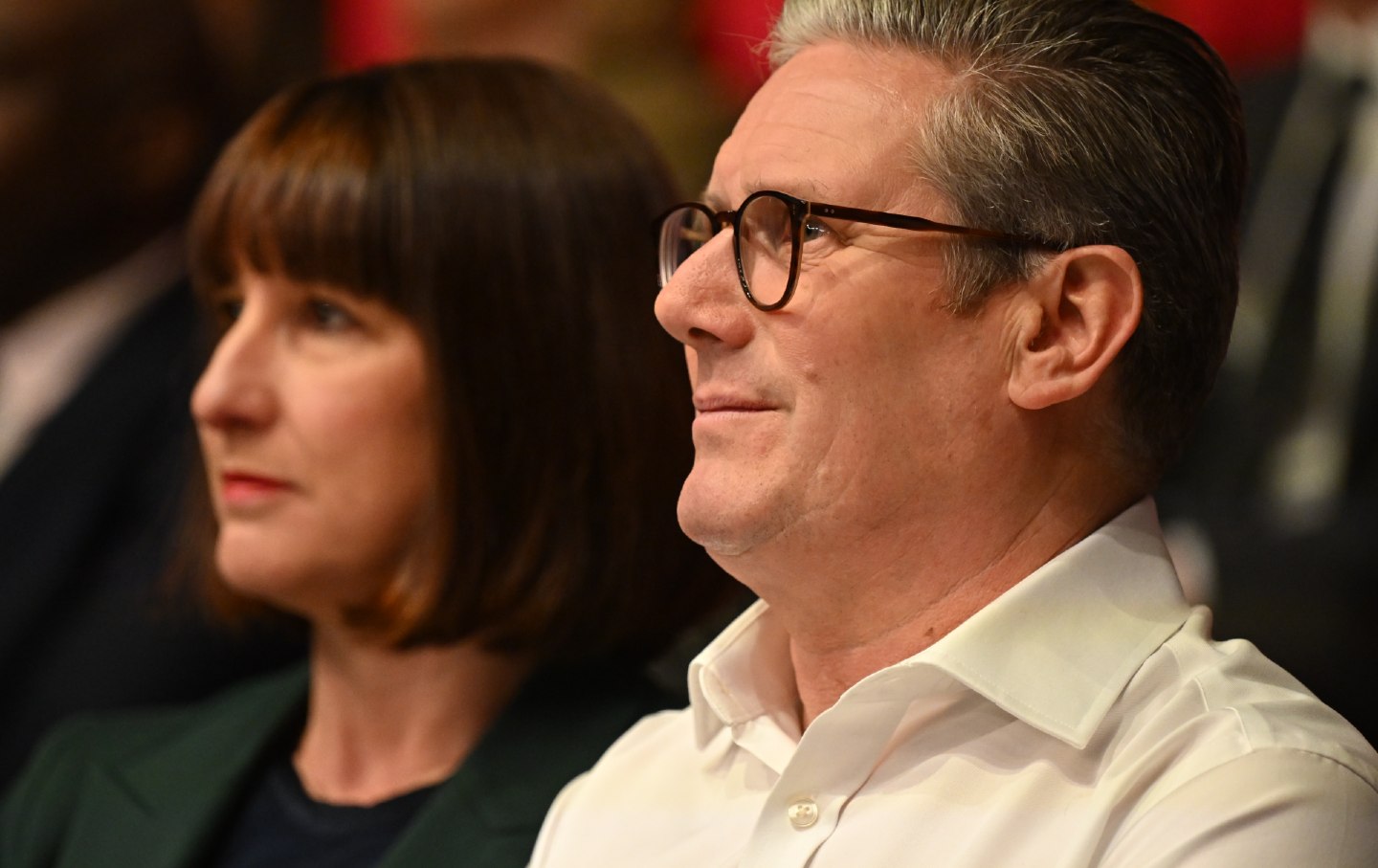The more things change: Labour Party leader Keir Starmer and Shadow Chancellor Rachel Reeves attend an event at the Backstage Centre on May 16, 2024, in Purfleet.