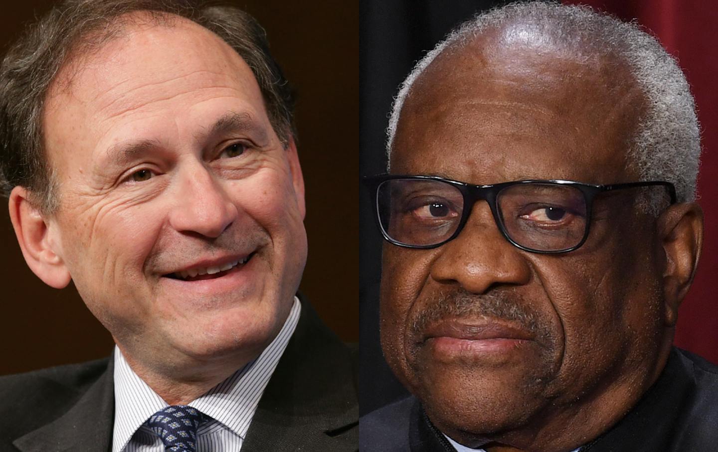 Supreme Court Justices Samuel Alito and Clarence Thomas
