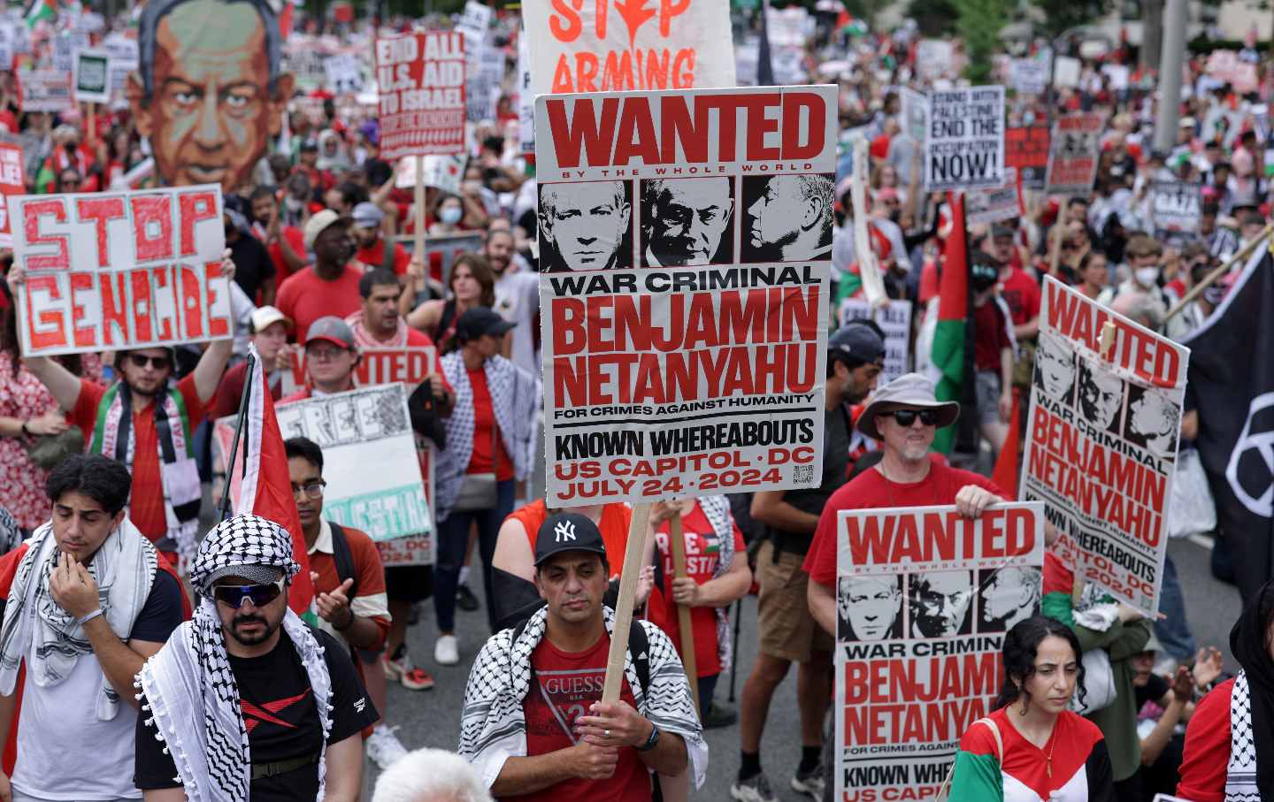 Netanyahu Congress Speech Protests